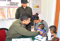 assam rifles holds medical camp in remote kaskaupara